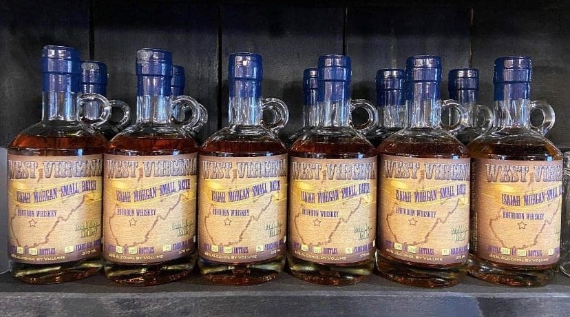 bottles-of-bourbon-on-wood